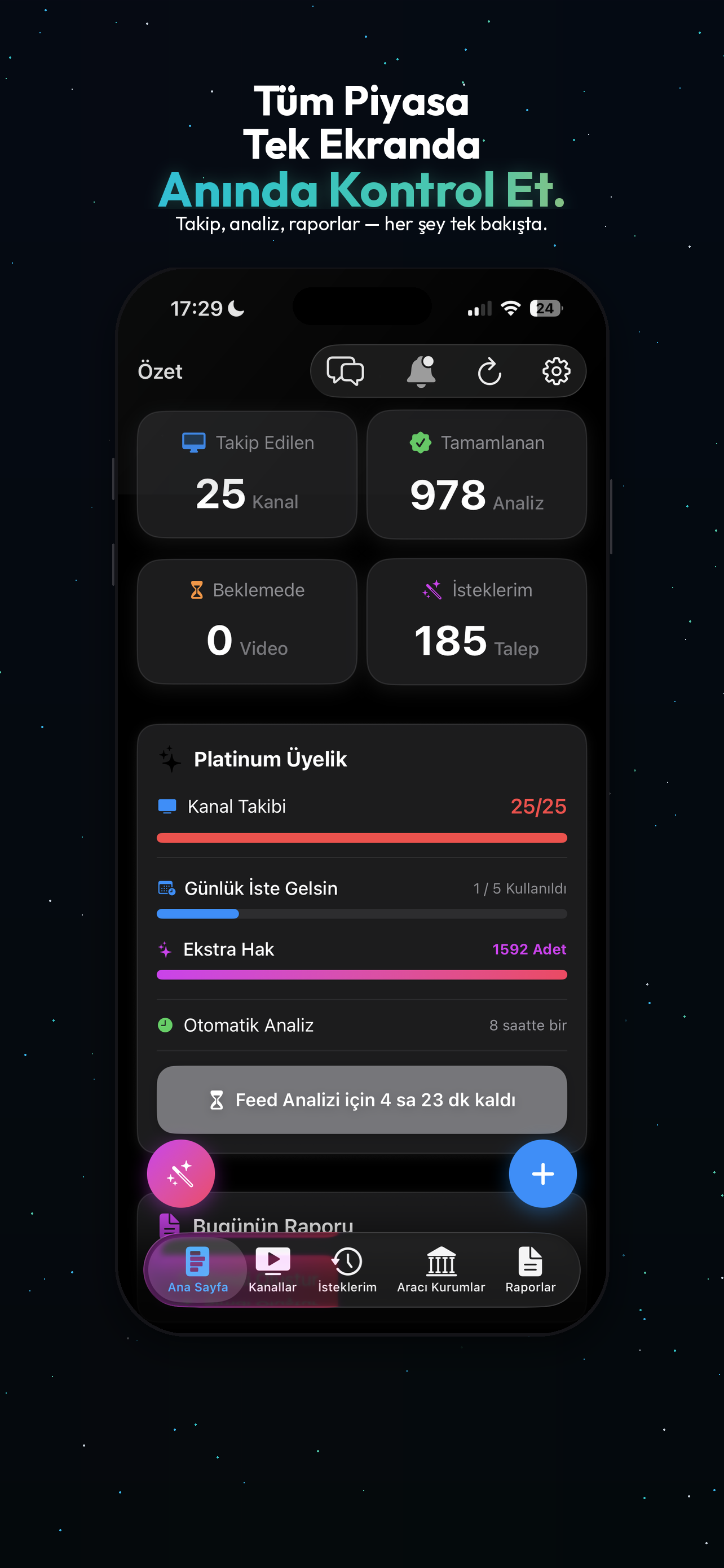EkoAnaliz Dashboard - Ekonomi analiz paneli